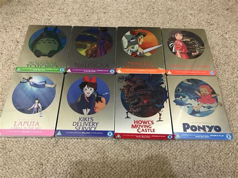 ghibli metal dvd box|ghibli steelbooks movie.